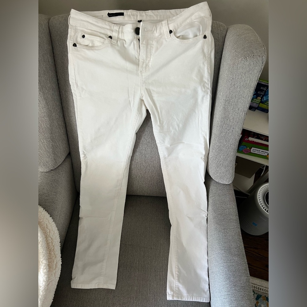 Kut from the Kloth Women's Ivory Skinny Pants
